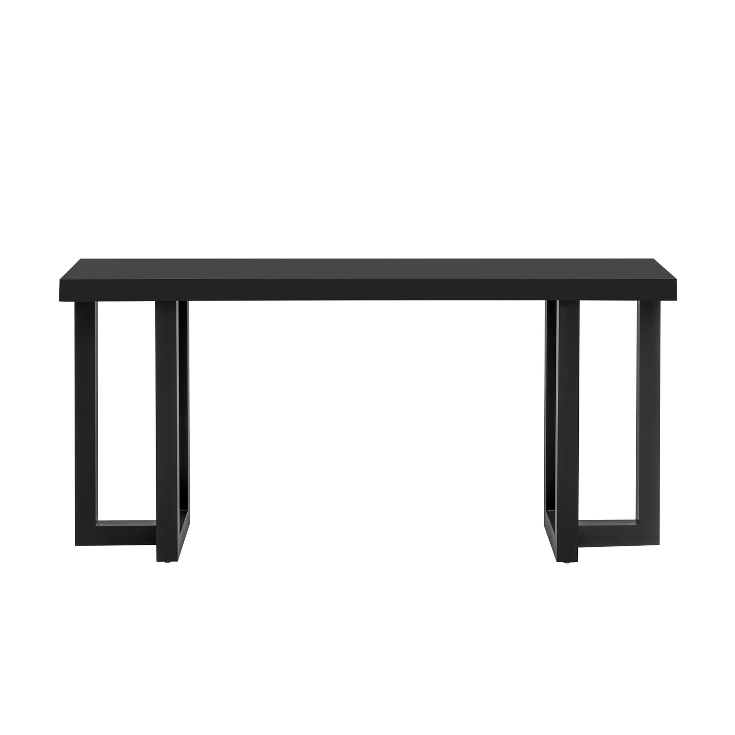 Geometric Console Table w/ Solid Pine Legs