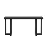 Geometric Console Table w/ Solid Pine Legs