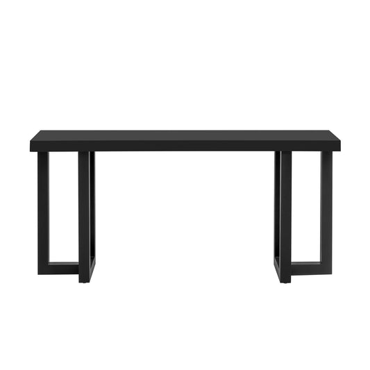 Geometric Console Table w/ Solid Pine Legs