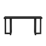 Geometric Console Table w/ Solid Pine Legs