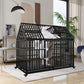 Large Dog cage Strong Metal Dog Kennels and Crates - FVNLYXQ