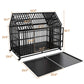 Large Dog cage Strong Metal Dog Kennels and Crates - FVNLYXQ