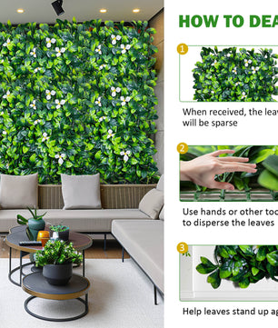 Boxwood Panels, Grass Wall 20