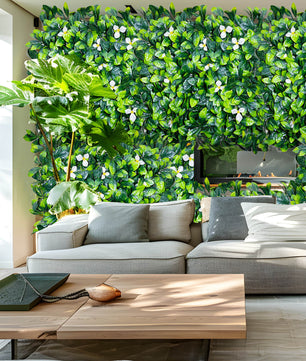 Boxwood Panels, Grass Wall 20